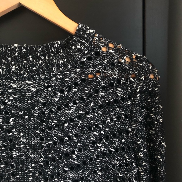 Knit sweater dress with ruffle detail - Picture 2 of 4